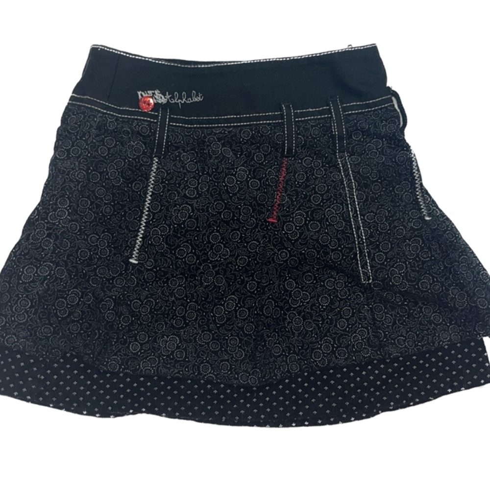 Girls size two black skirt